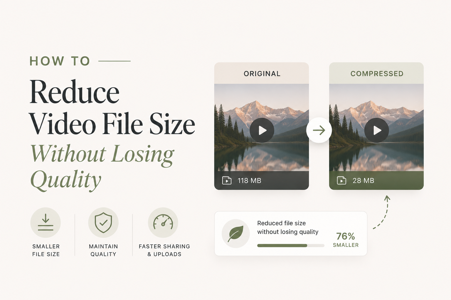How to Reduce Video File Size Without Losing Quality
